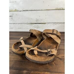 Birkenstock Yara Oiled Leather Sandal size 41